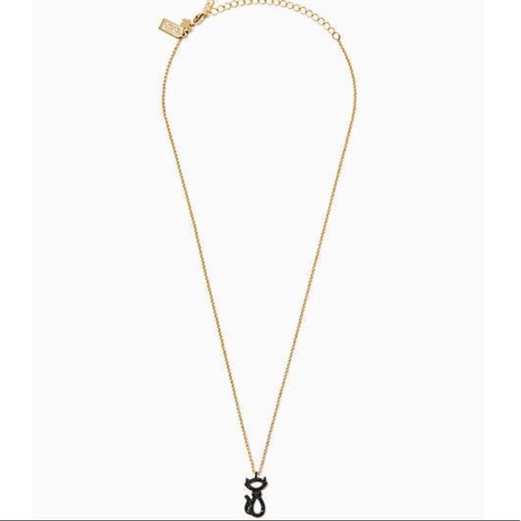 Kate Spade cat pave necklace - Picture 3 of 4